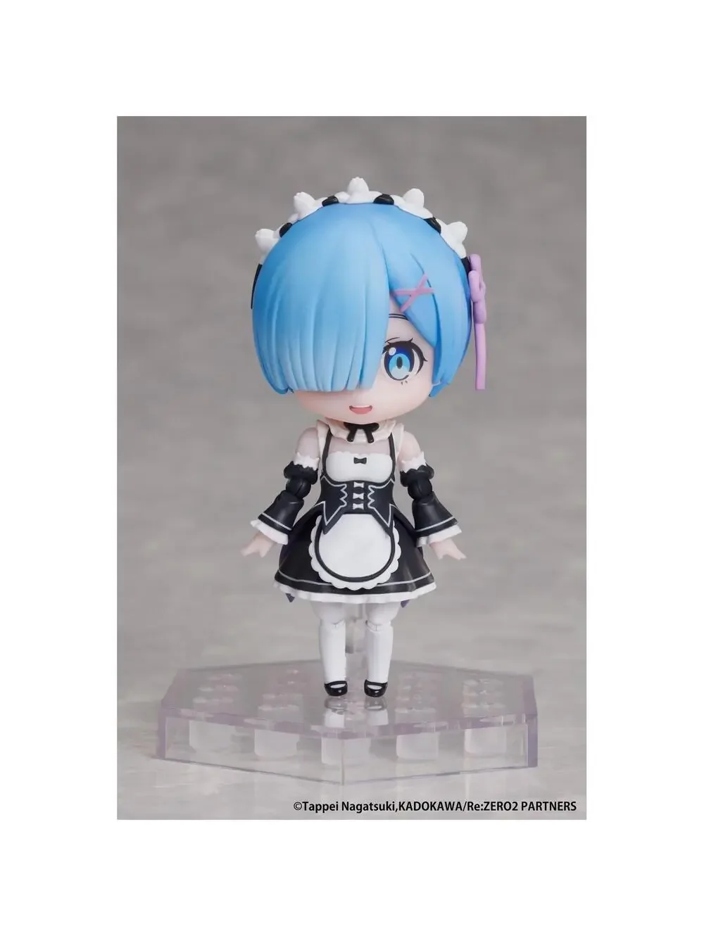 elCOCO Re:Zero Rem DFORM+ Action Figure 9cm NIB Chibi Maid Figure US Seller